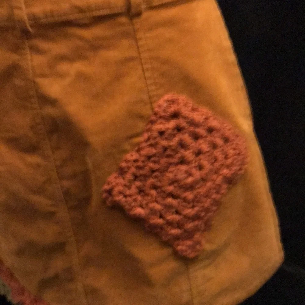Women’s UPCYCLED HAND CRAFTED & CROCHETED GRANNY SQUARES Sz L Stylish Skirt - Picture 5 of 15